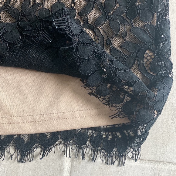 Lulus Black Lace Dress Size Large - Picture 4 of 8